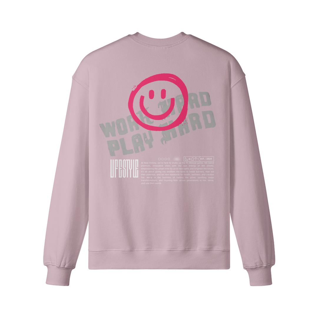 NEW HISTORY WORK HARD SWEATSHIRT (MADE TO ORDER)